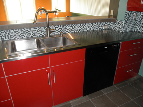 Wesson Barn Loft kitchen