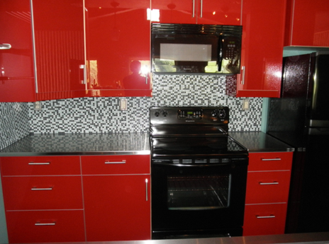 Wesson Barn Loft kitchen